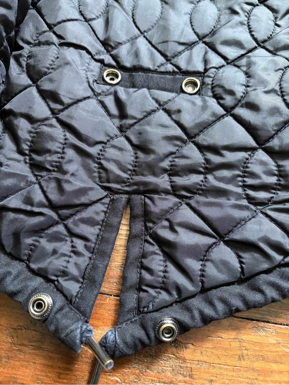 Carhartt Clash Parka Black Hooded Quilted Utility Jacket Men’s Small - Picture 5 of 9